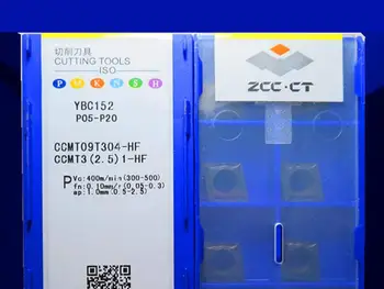 CCMT09T304-HF YBC152 caribde vložky 10PCS