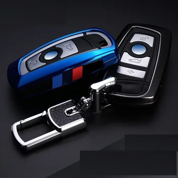 OkeyTech 3/4 Tlačidlo Smart Remote Kľúča Vozidla Shell Fob Pre BMW CAS4 F 3 5 7 Series E90 E92 E93 X5 F10 F20 F30 F40 Tlačidlo puzdro
