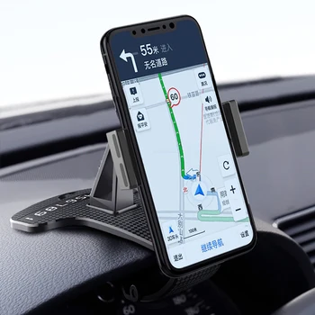 Fimilef Auto Príslušenstvo HUD Tabuli Mobilný Telefón Majiteľa 360° Otočná GPS Auto Klip Telefón Stojan Pre iPhone 11 Samsung Xiao