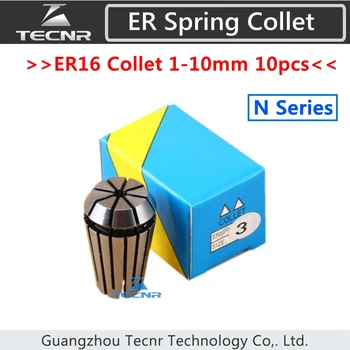 ER16 collet držiteľ nastaviť od 1 mm do 10 mm pre CNC frézovanie sústruh nástroj a vreteno
