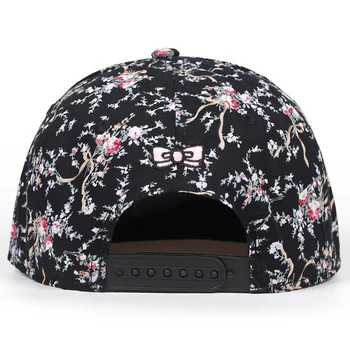 2018 nové výšivky bowknot šiltovky pre ženy vonkajšie slnko klobúky feminino kvetinový hip hop casquette snapback spp klobúk garros