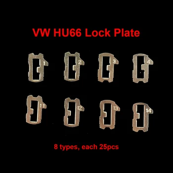 CHKJ Auto Lock Reed HU66 Doska Pre AUDI VW Volkswagen Doska Č 1.2.3.4,11.12.13.14 Každý 25pcs Pre VW Zámok Súpravy na Opravu 200pcs/veľa