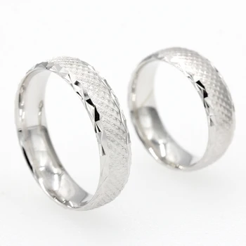 Pár Krúžky 925 Sterling Silver Ring pre Mužov, Ženy Klasický Štýl Delikátny Dizajn Jedinečné Svadobné Prstene Módne Šperky