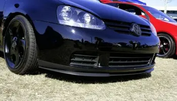 Pre VW Králik Golf MK5 Predný Nárazník Pery Cupra Spojler Pery Šport Záclonka Splitter
