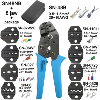 Kliešte plier čeľuste SN-48B SN-02C SN-06WF SN-11011 SN-02W2C SN-0325 SN-0725 SN-16WF vysokú tvrdosť čeľustí vyhovovali nástroje sady
