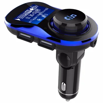 YASOKRO Bluetooth Súprava Handsfree FM Modulátor S Duálny USB Nabíjačka do Auta Car Audio MP3 Prehrávač